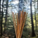 Organic lavender incense cones for aromatherapy and relaxation